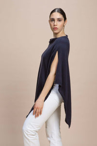 Forte dei Marmi - Poncho 100% Cachemire