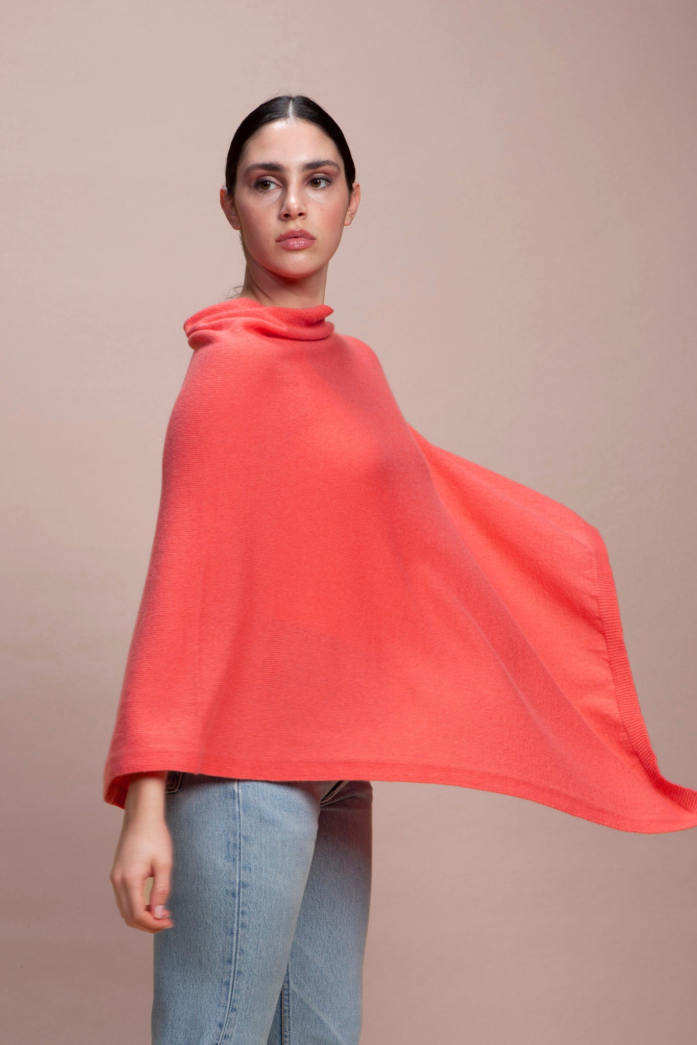 Forte dei Marmi - Poncho 100% Cachemire