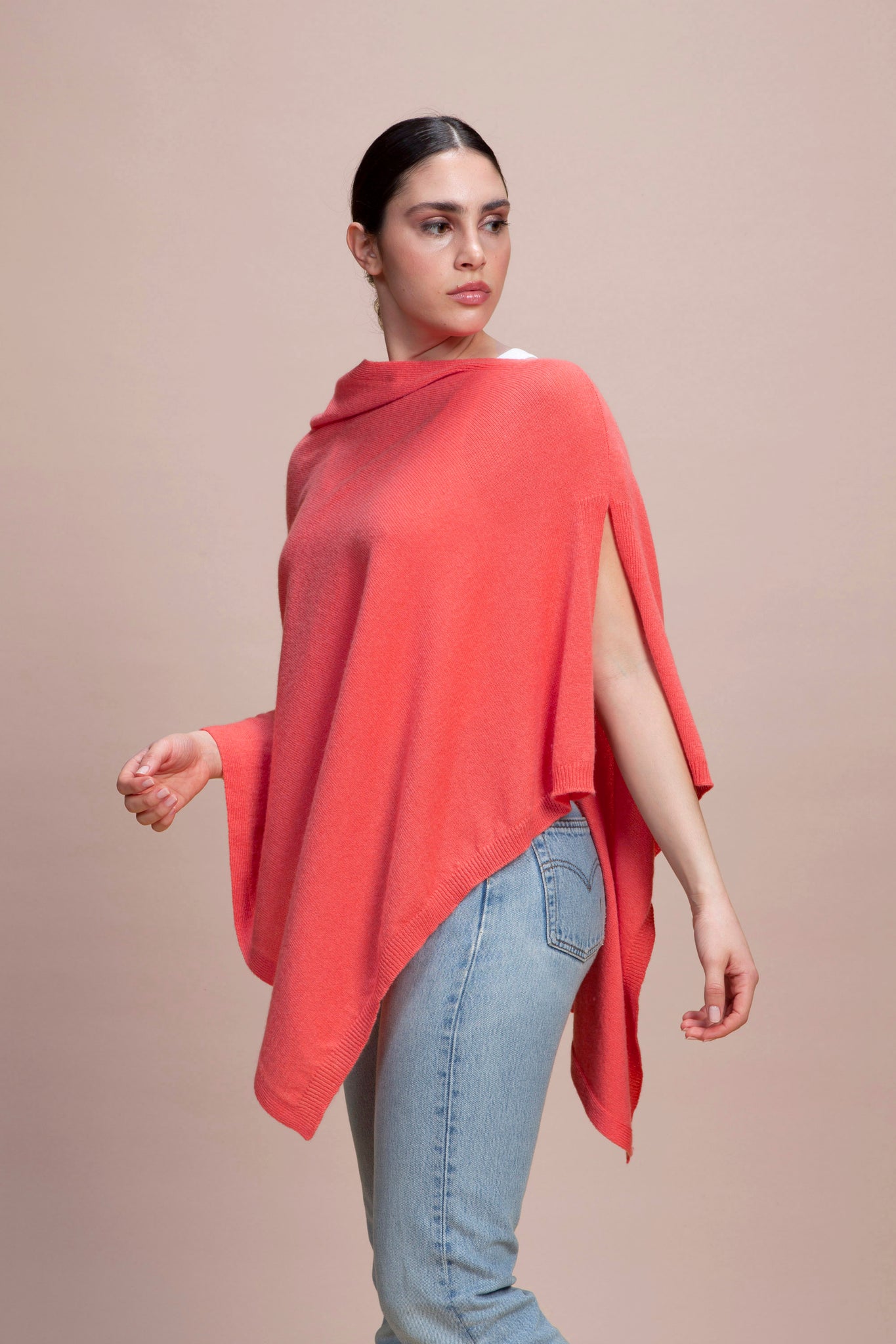 Forte dei Marmi - Poncho 100% Cachemire