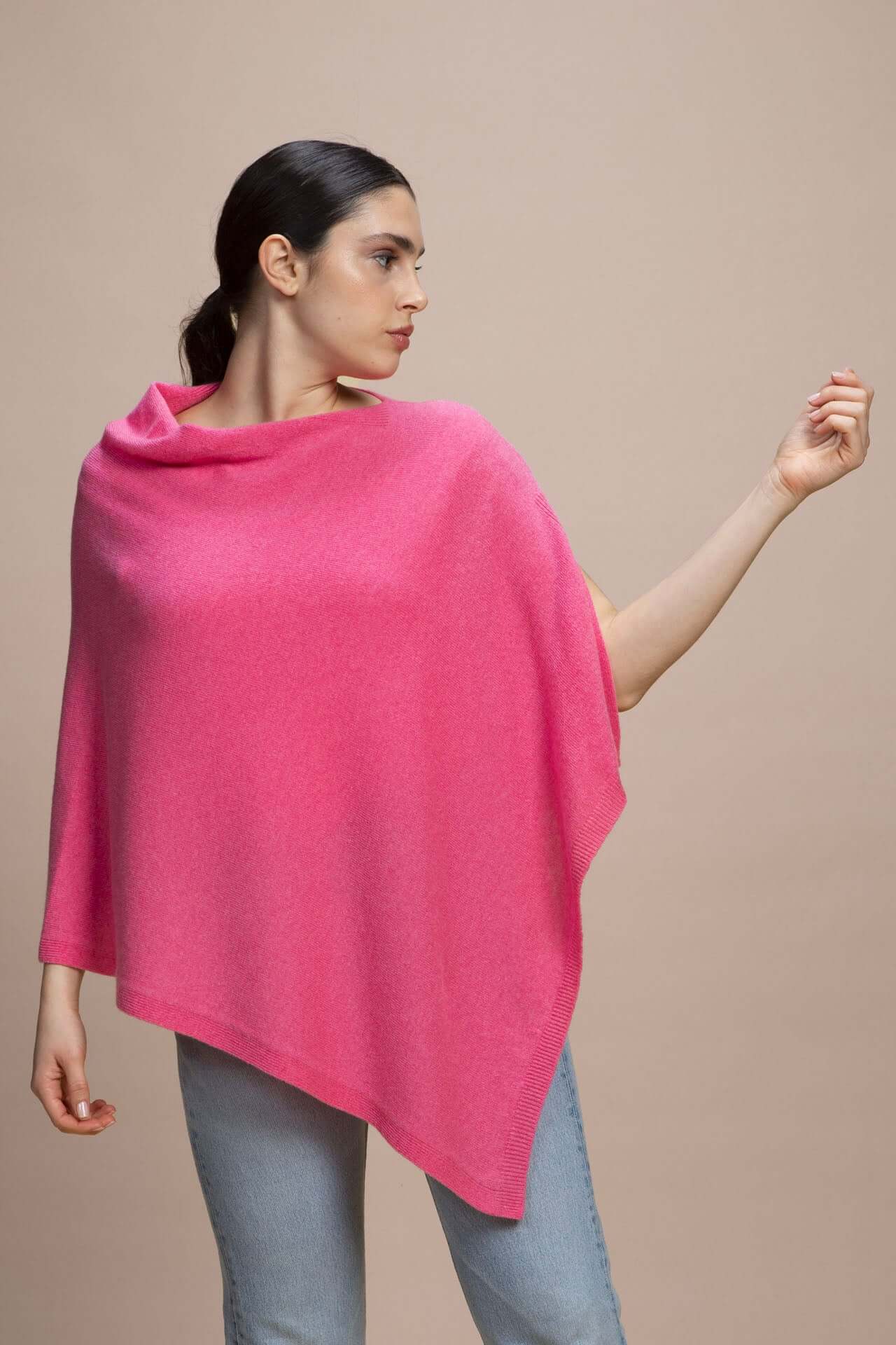 Forte dei Marmi - Poncho 100% Cachemire