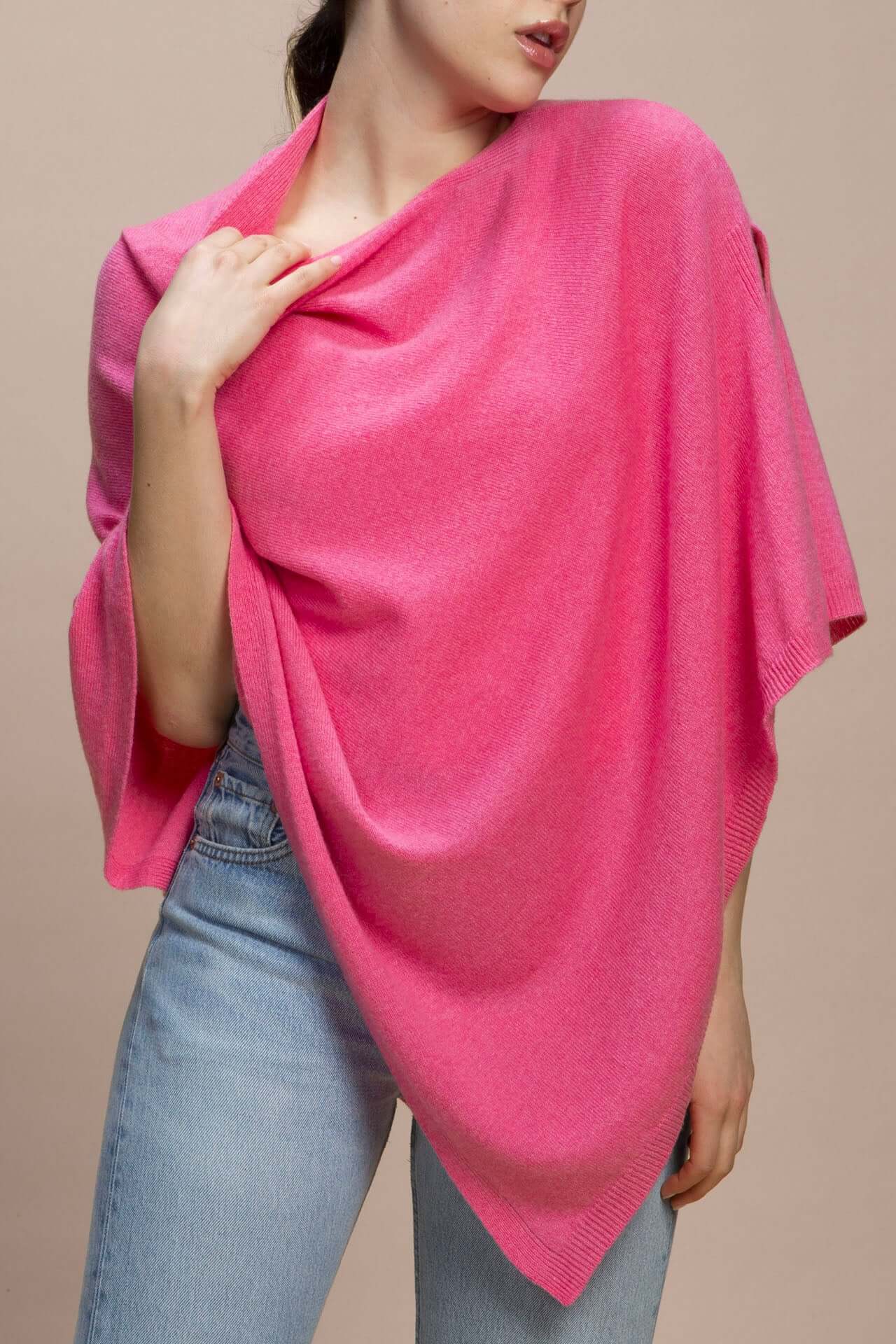 Forte dei Marmi - Poncho 100% Cachemire