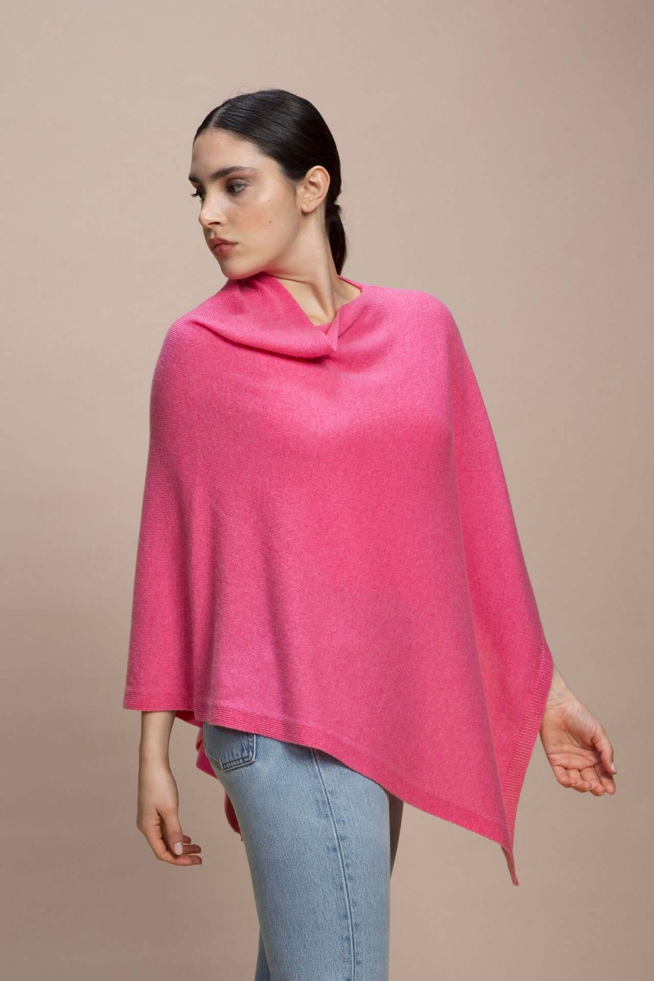 Forte dei Marmi - Poncho 100% Cachemire