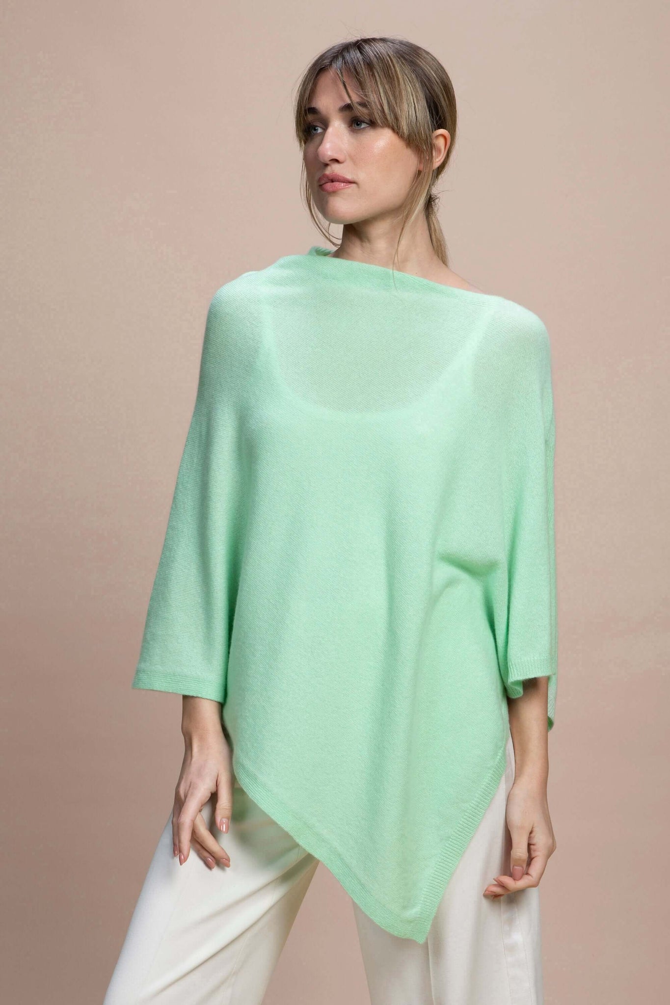 Forte dei Marmi - Poncho 100% Cachemire
