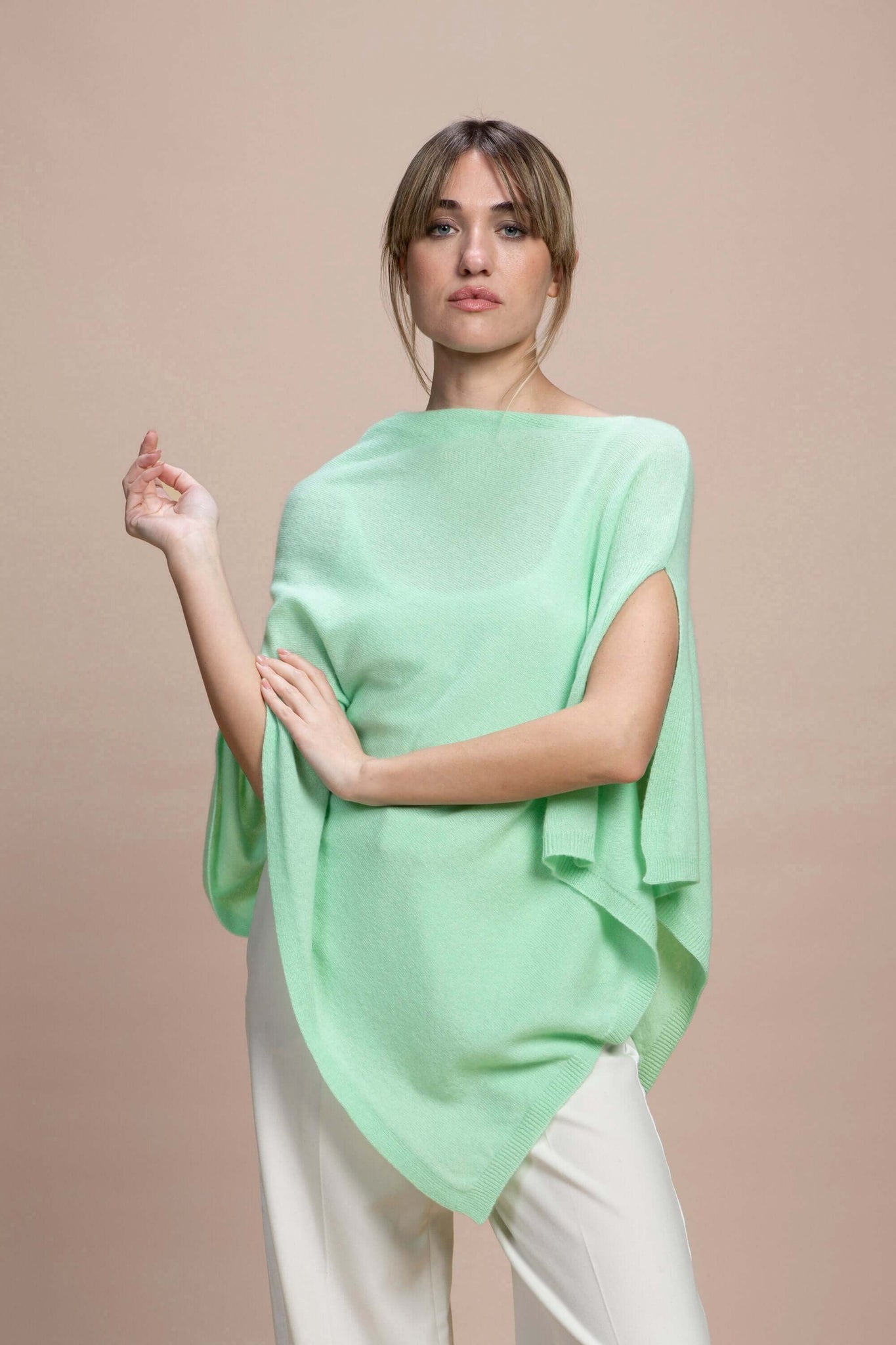 Forte dei Marmi - Poncho 100% Cachemire