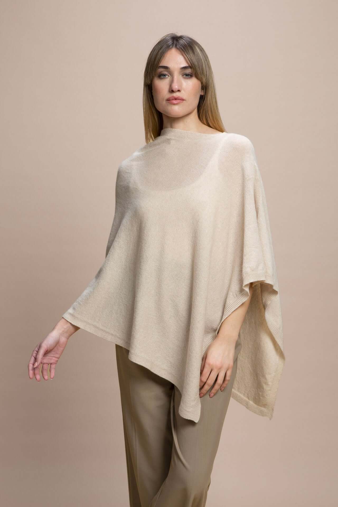 Forte dei Marmi - Poncho 100% Cachemire