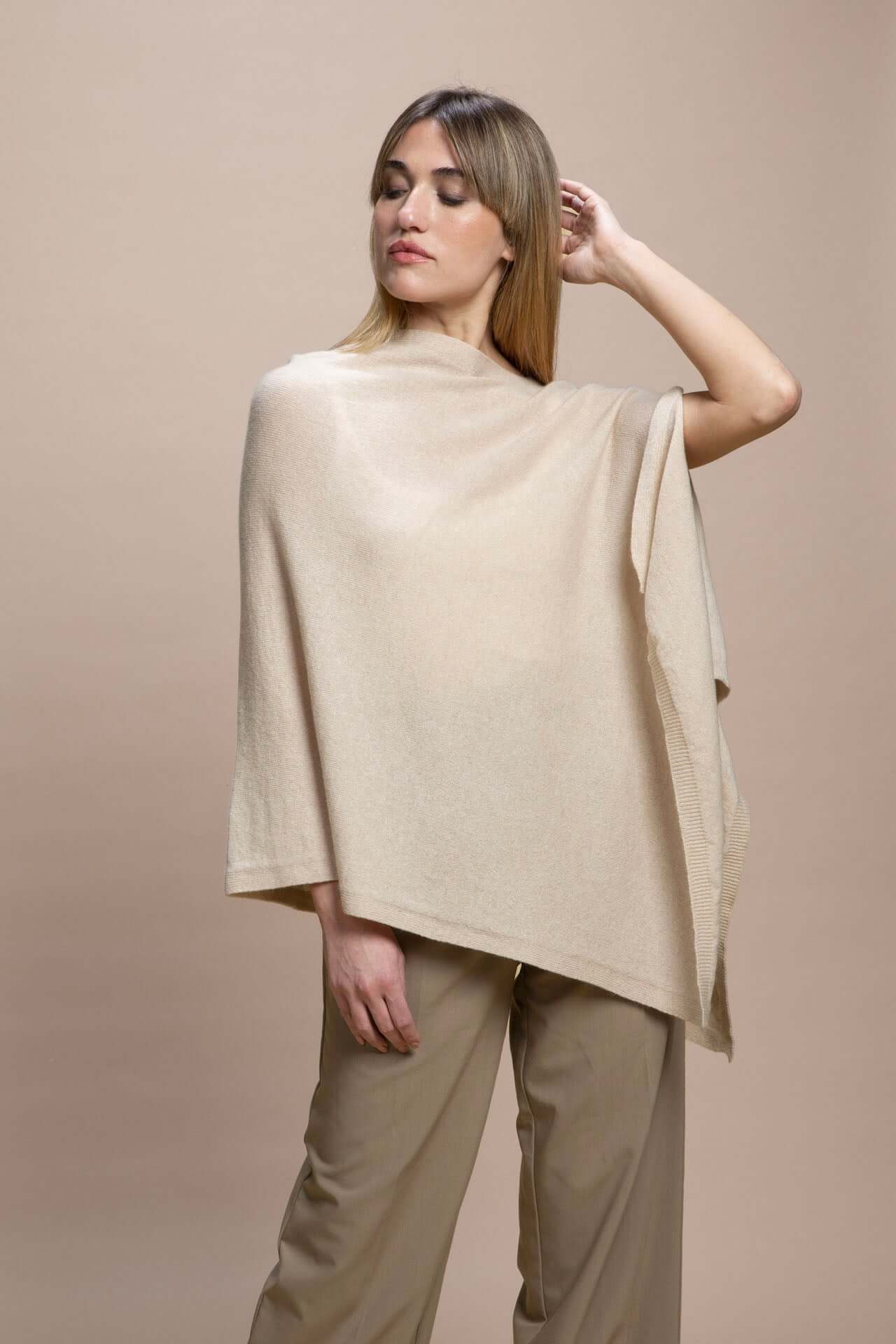 Forte dei Marmi - Poncho 100% Cachemire