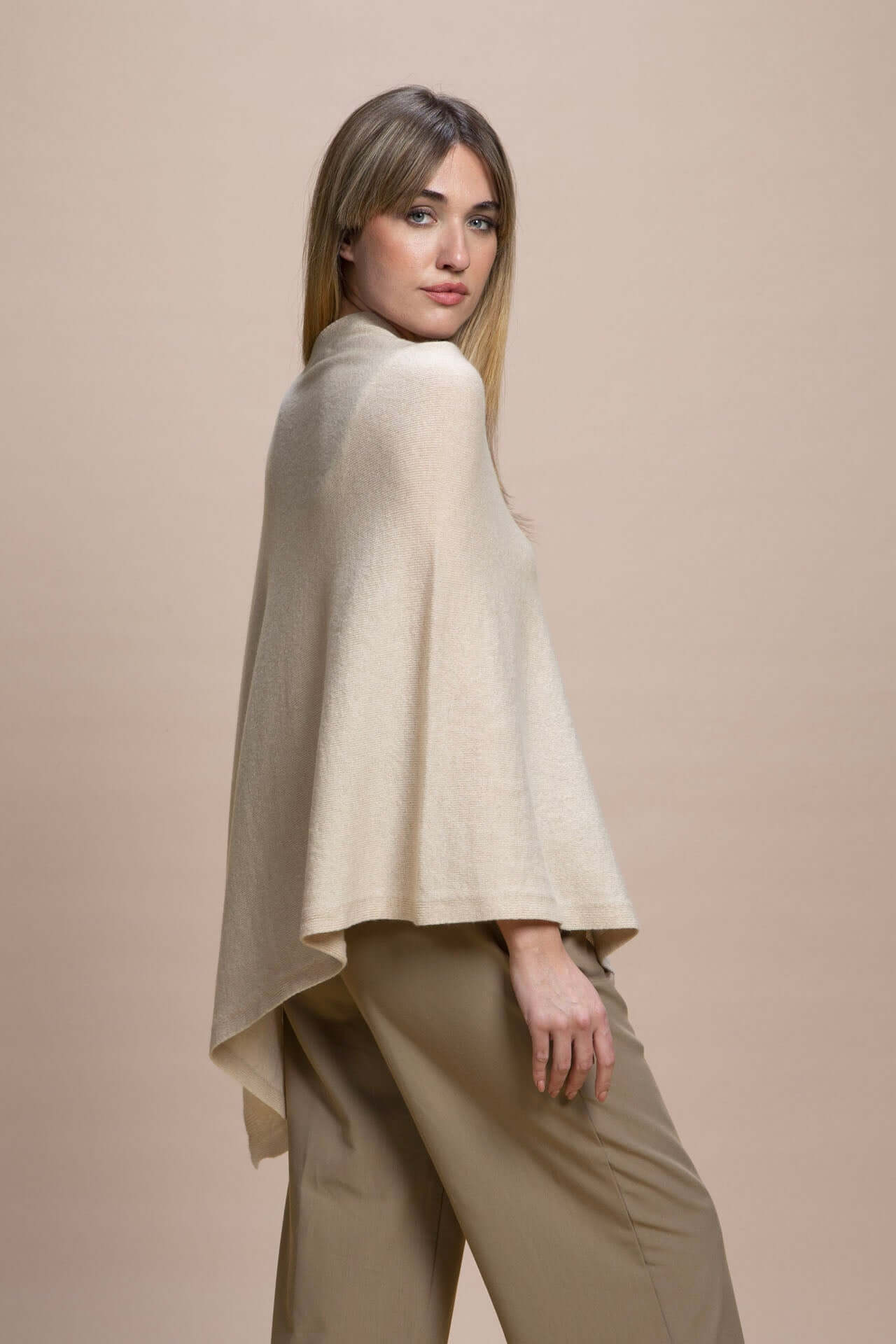 Forte dei Marmi - Poncho 100% Cachemire